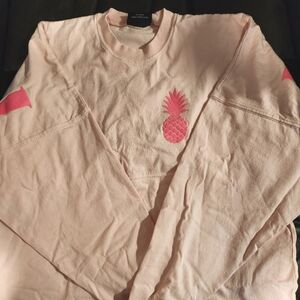 Oversized Maui Longsleeve Baby Pink Shirt